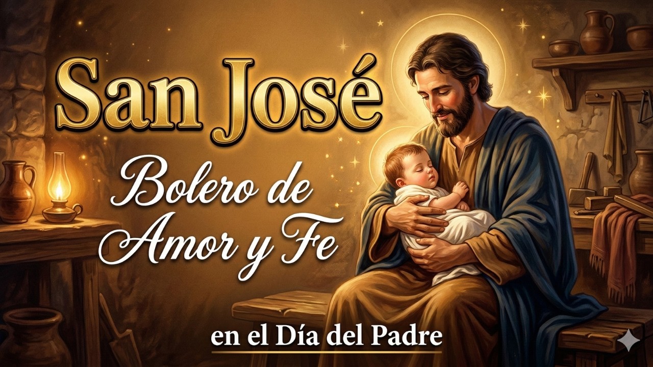 Homenaje a San José ✨ | Un bolero para recordar el amor de Dios en el Día del Padre ❤️