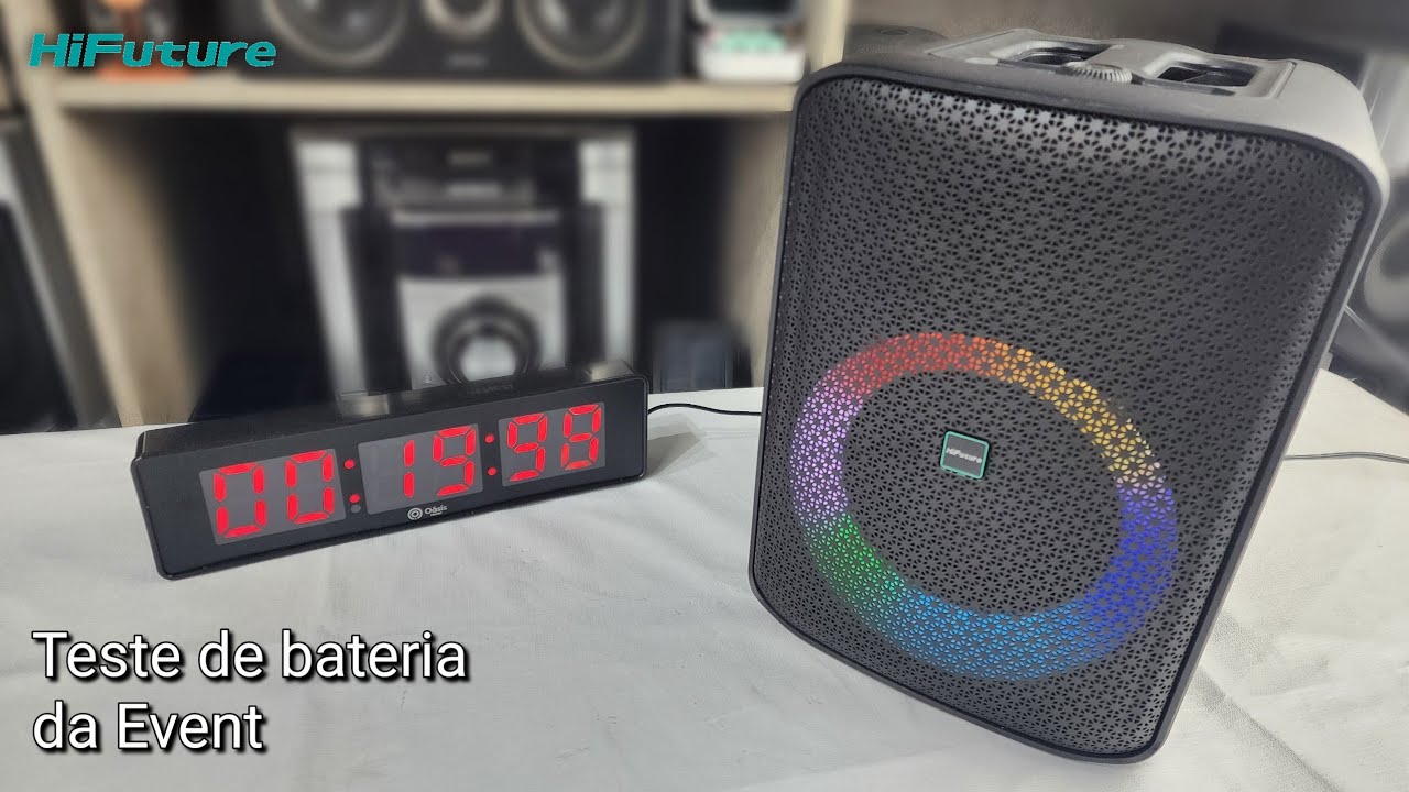 Teste de bateria da HiFuture Event