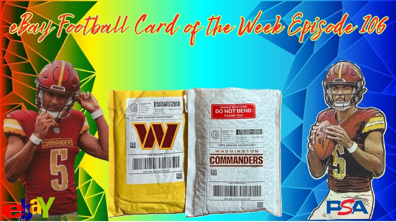 eBay Football 🏈 Card of the Week Episode 106 | Hints: (3) Amazing Rookie Cards!
