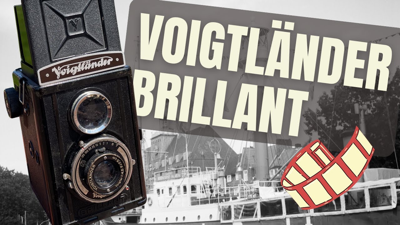 Voigtländer Brillant & Rollei RPX25 in Emden | Alle 12 Fotos 🎞️