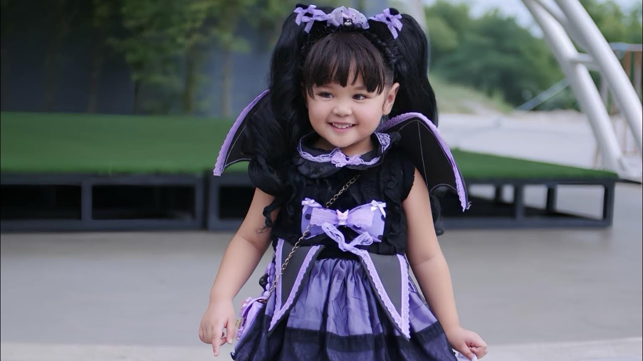 Kuromi Dress DIY costume and Shoot.