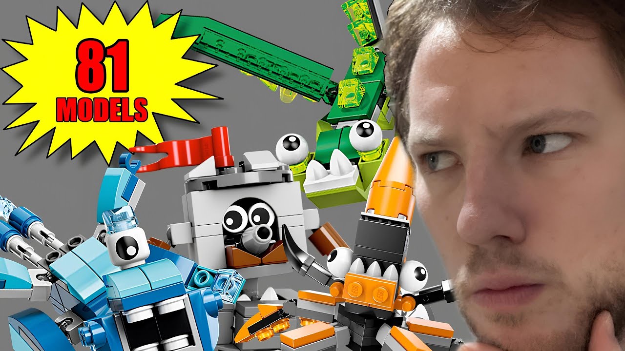 Reviewing EVERY Lego Mixel ever