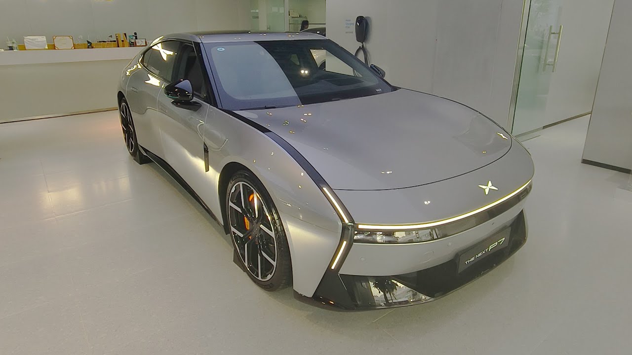 2025 XPeng P7 Static Display: A Closer Look​