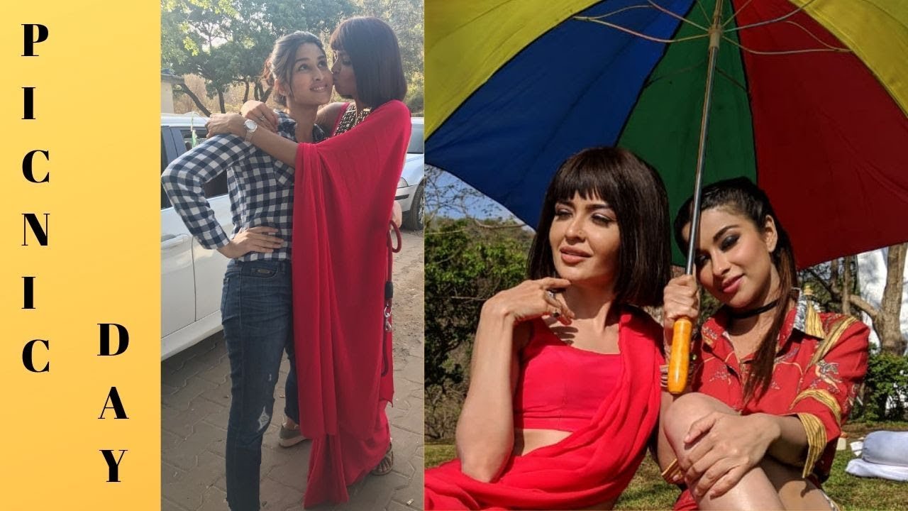 Behind the scenes- On screen Picnic #divyadrishti #starplus #muktadhond