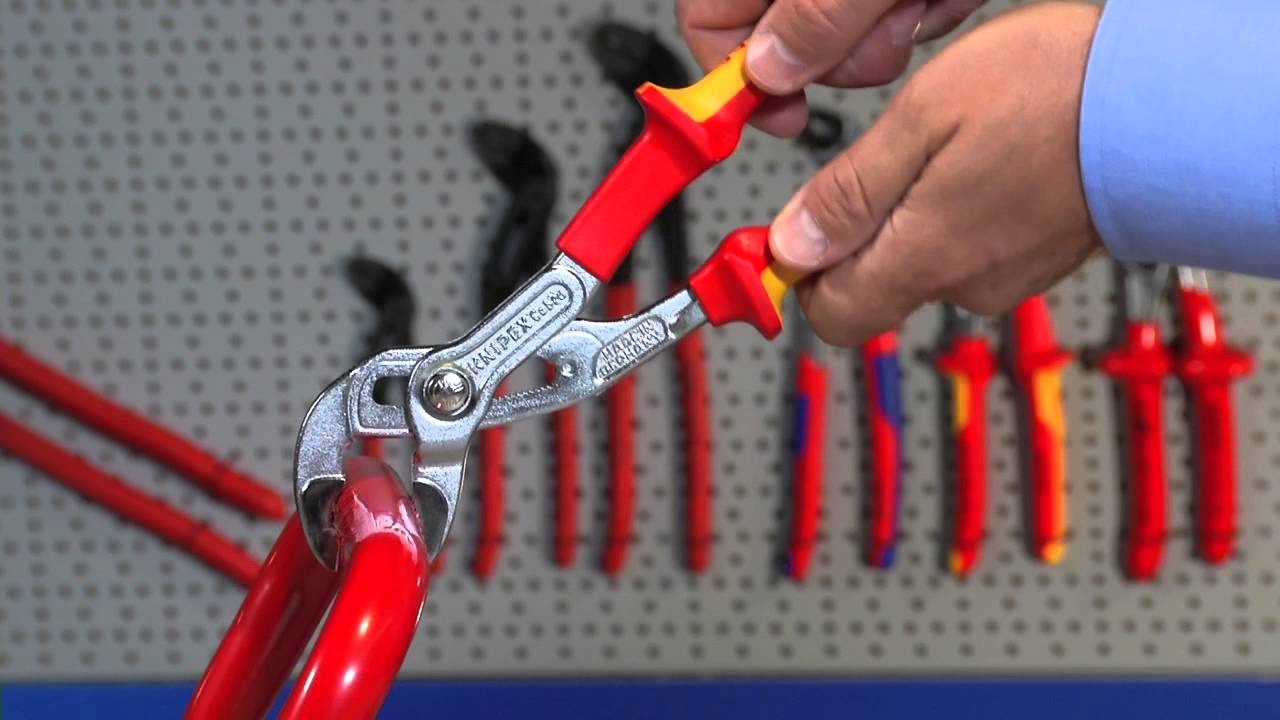 Knipex ТВ – из нашей мастерской: Семейство переставных клещей
