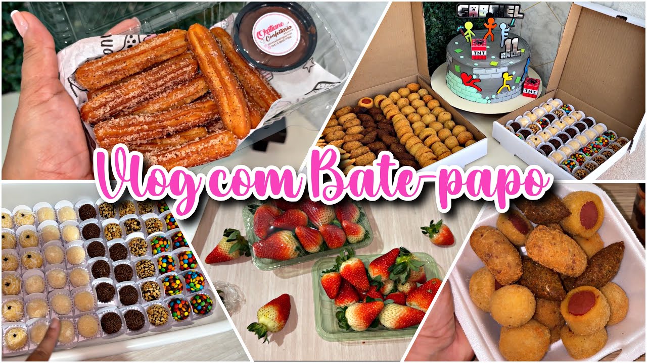 🔥BATE-PAPO COM PRODUÇÃO DE KIT FESTA / ROTINA DE DELIVERY/ PROMOÇÃO DO IFOOD 