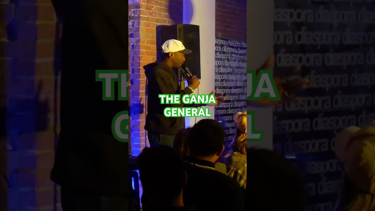 Meeting the Ganja General at a weed show