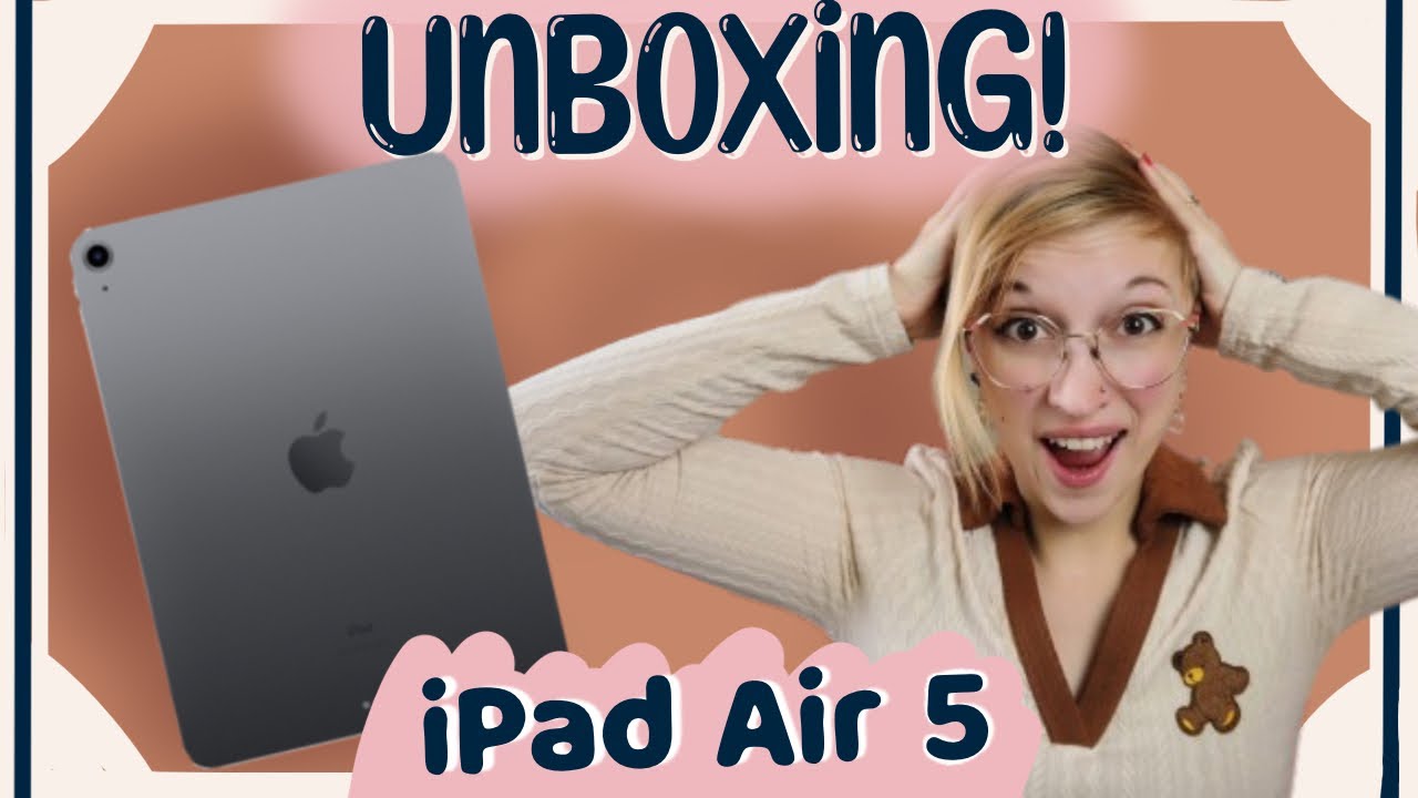 IPAD AIR 5TH GEN M1 CHIP UNBOXING! WITH ACCESSORIES!