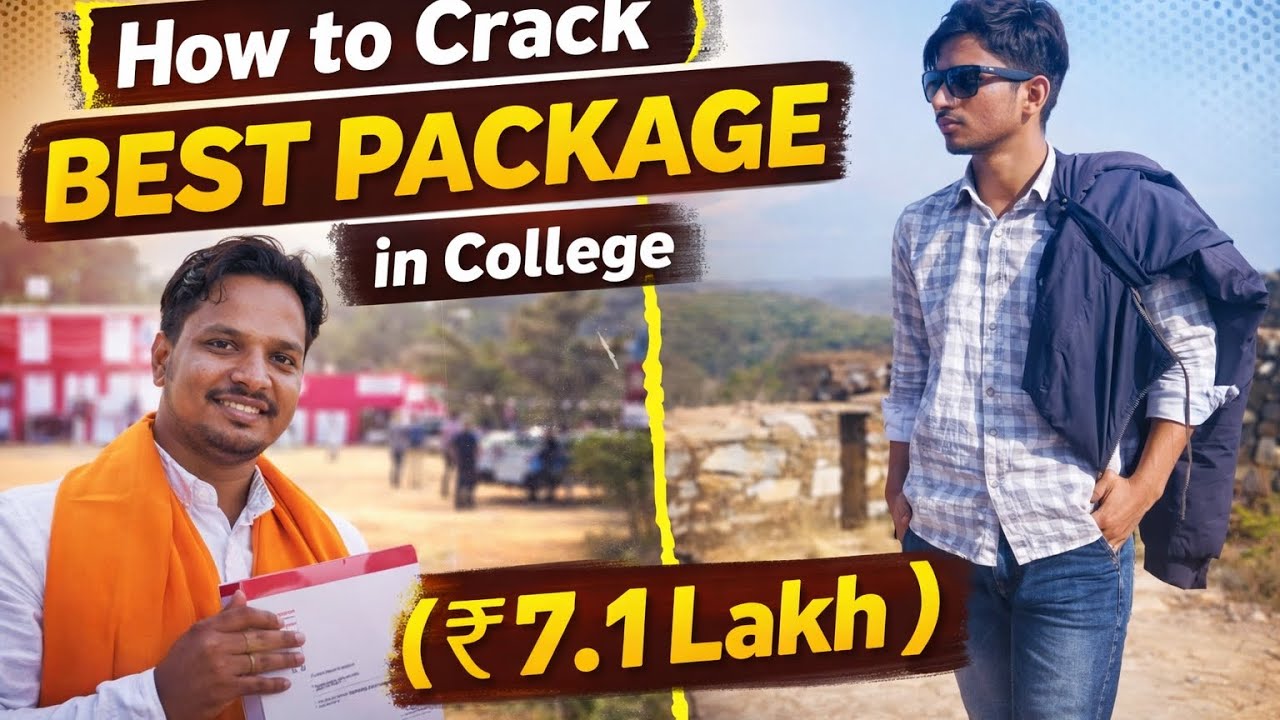 #waitforend How to crack a job in best package to out of campus to collage specially VGU students  