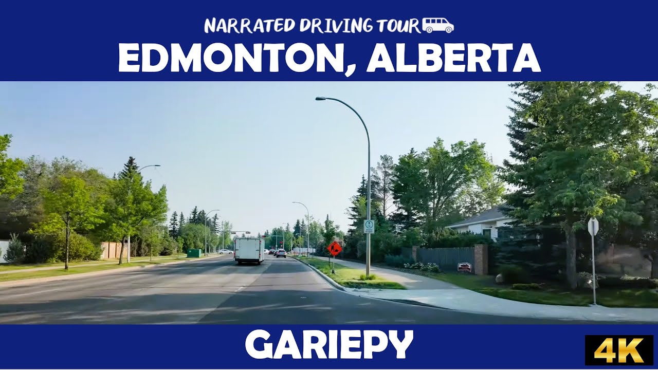 🚗 Edmonton Alberta - Gariepy 🚗 4K Drive