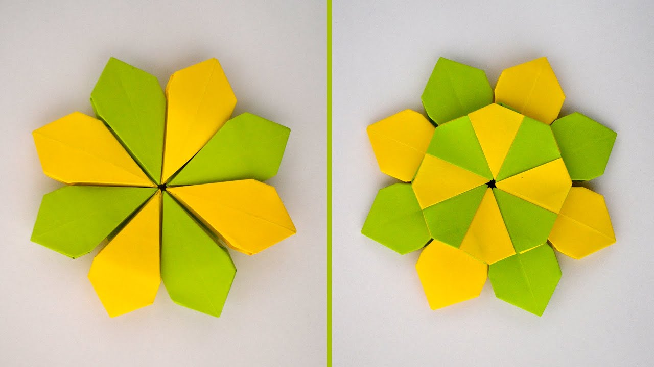 Interesting PAPER FLOWER | Modular Origami | Tutorial DIY by ColorMania