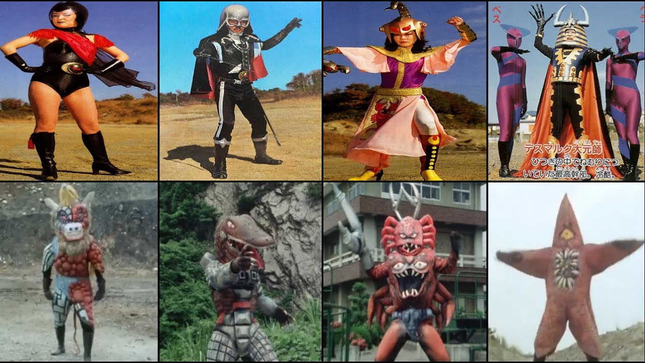 All Goggle V Monsters/Villains