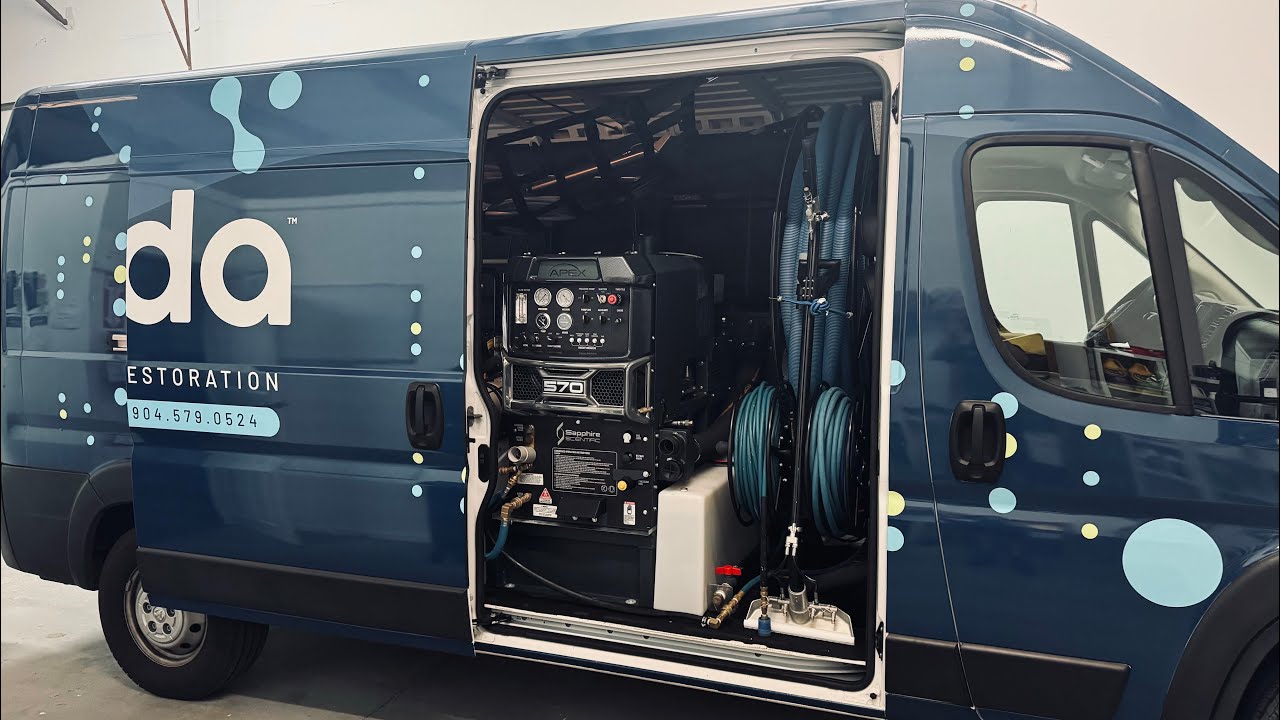 Voda carpet cleaning van 570 Everest