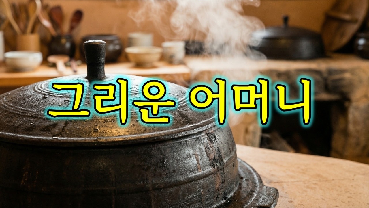 마음의 평온을 찾는 시간, 고향의 아궁이 불꽃 명상 (수면영상)