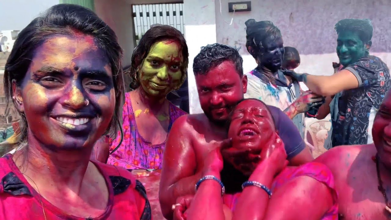 Holi with family  | #holi