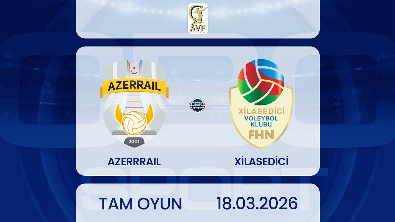 AZERRRAIL – Xilasedici | Voleybol üzrə Yüksək liqa | CANLI