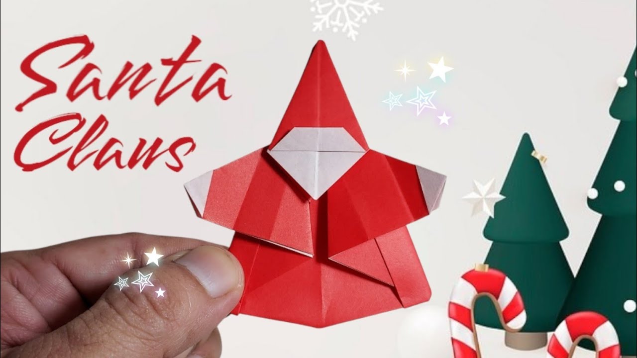 ORIGAMI SANTA CLAUS [TUTORIAL] 2024 🎅 Des.By Yukihiko Matsuno
