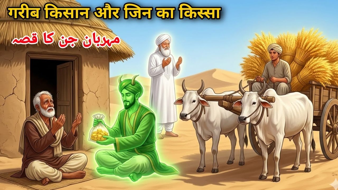 Garib kisan aur Jin ka kissa #Islamic kahani