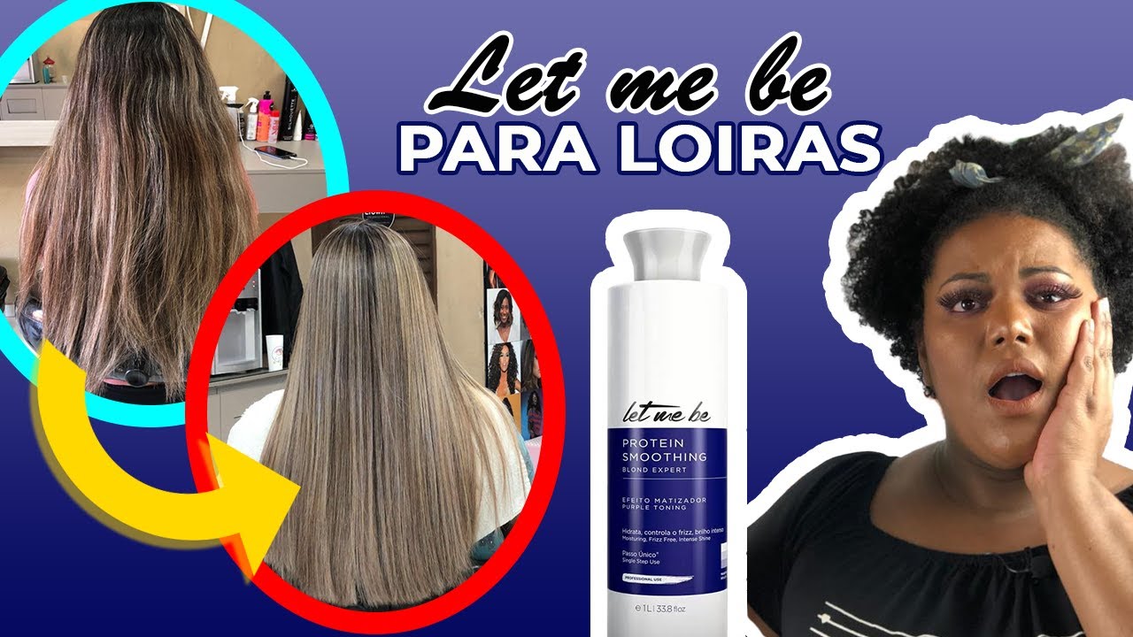 PROGRESSIVA LET ME BE PARA LOIRAS [RESENHA PROTEIN SMOOTHING BLOND EXPERT]