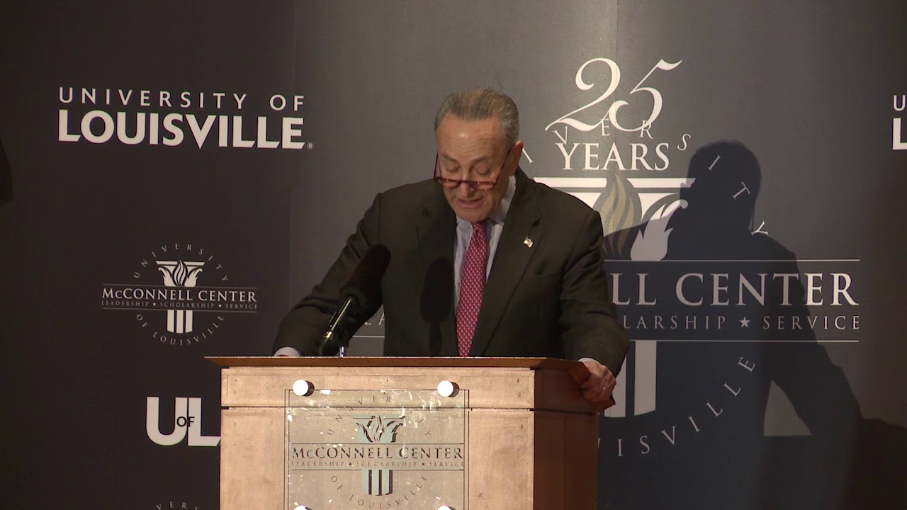 Sen. Schumer visits McConnell Center