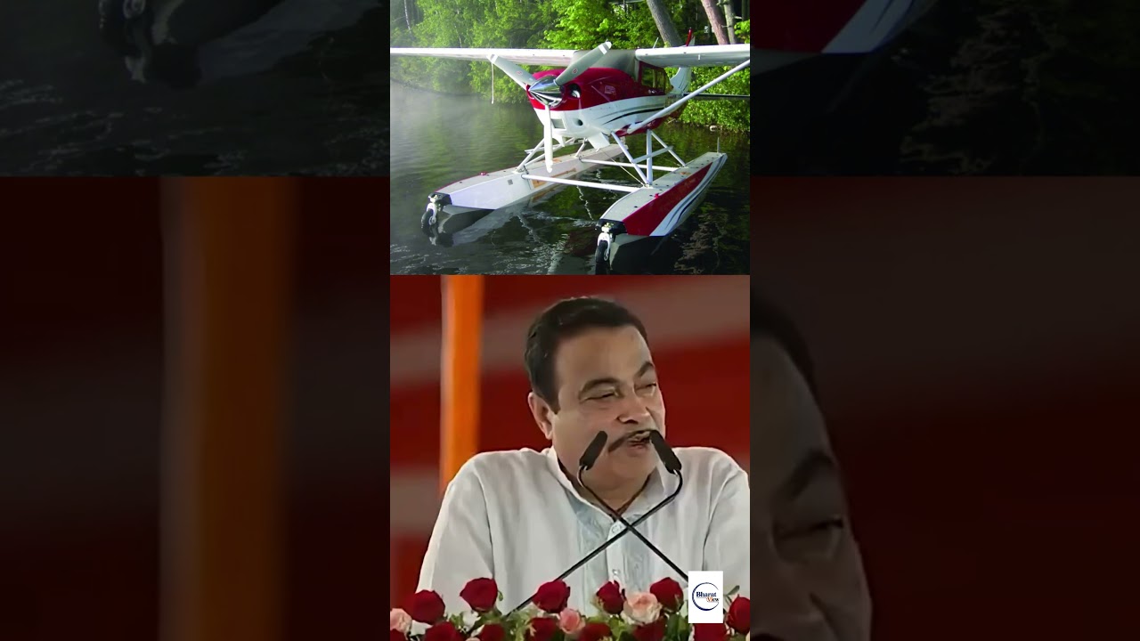 🚨 Flying Buses in India? Gadkari's Big Announcement Stuns Everyone! 😱 #shorts