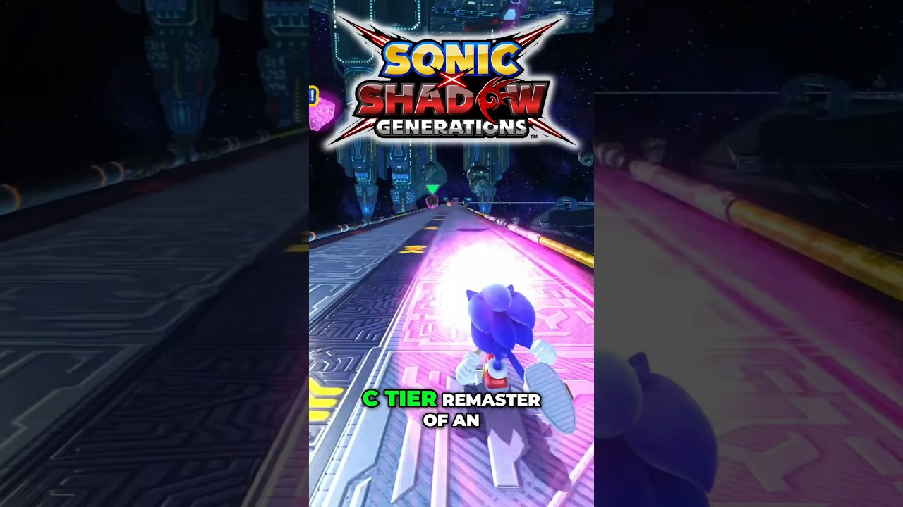 Ремастер уровня C. | Sonic X Shadow Generations #sonic #sonicthehedgehog