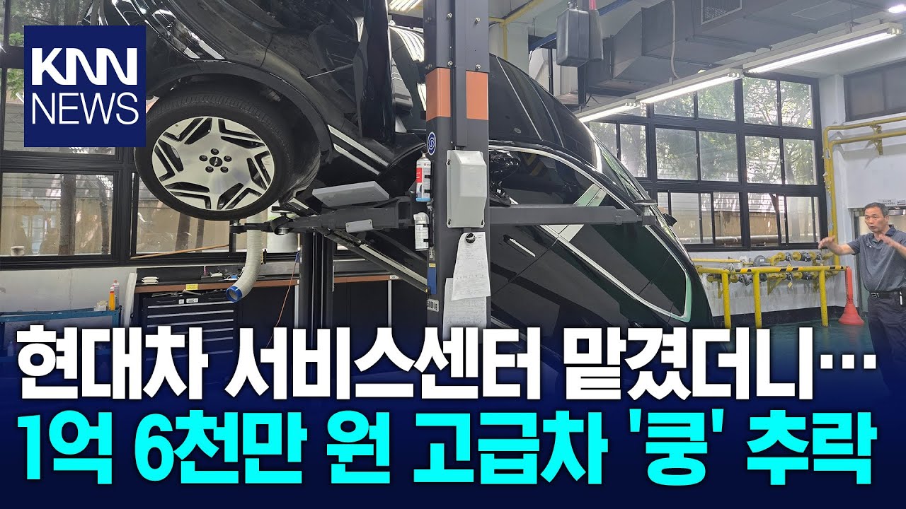 고급차 수리하러 갔다가 봉변...센터 대응에 분개 / KNN