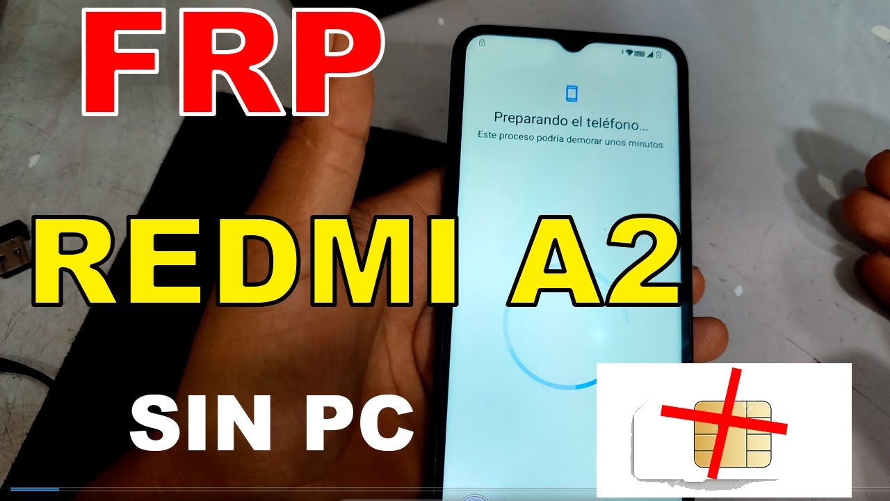 Eliminar Cuenta de Google Xiaomi Redmi A2 | Android 13