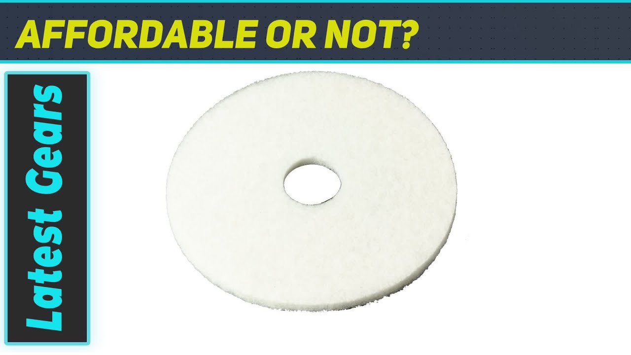 3M White Super Polish Pad 4100: Achieve Sparkling Floors with Minimal Effort