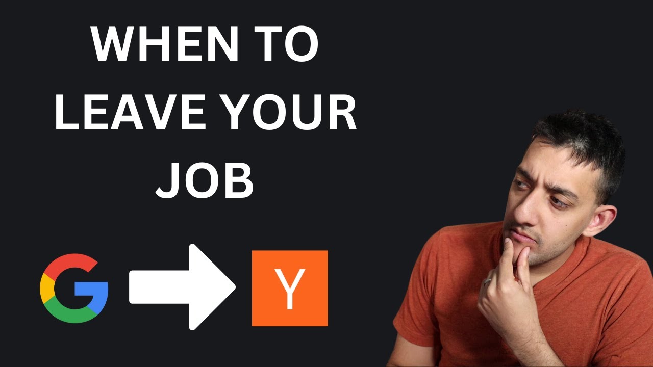 When to leave your tech job to do a startup