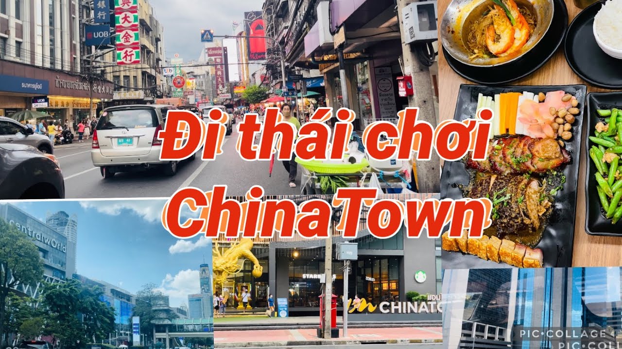 Đi THÁI LAN🇹🇭 chơi P1 dạo phố người HOA - China Town.