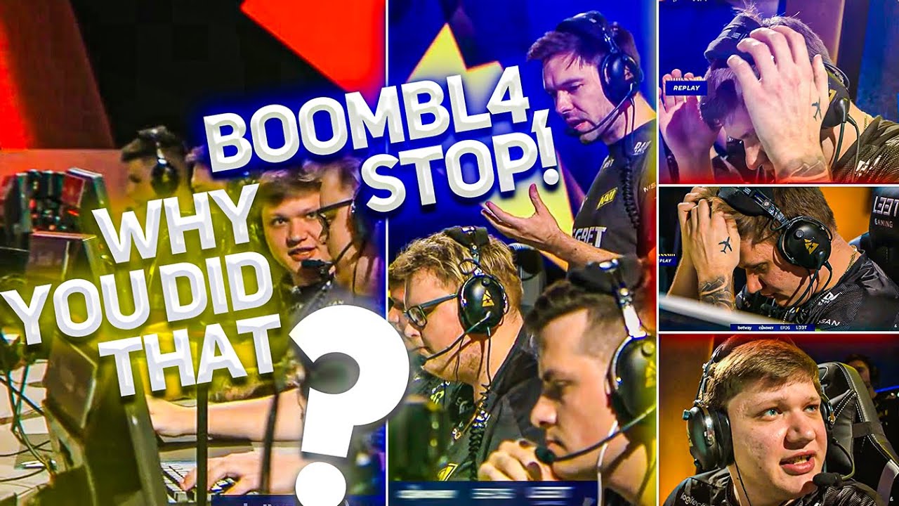 s1mple и B1ad3 задали вопрос Boombl4! TeamSpeak NaVi против Liquid BLAST Premier 2021 | CSGO