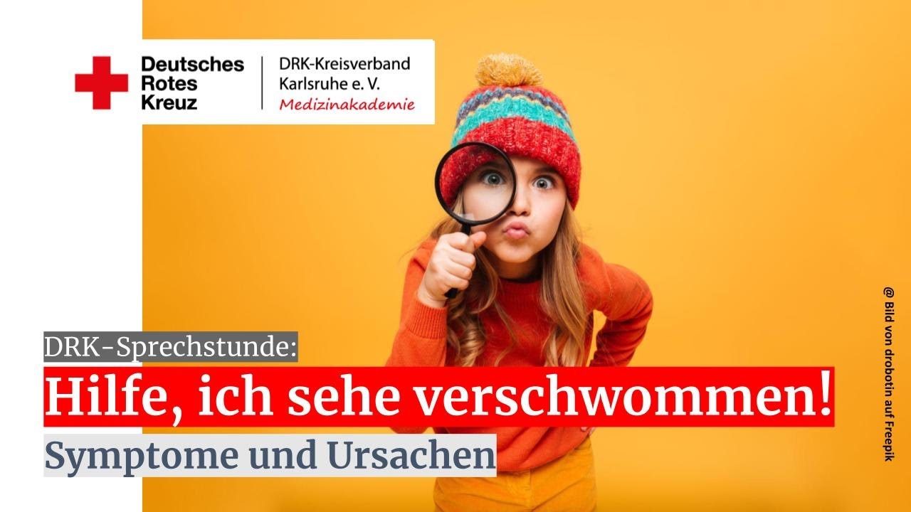 🆘 HILFE ICH 👀 SEHE VERSCHWOMMEN! Symptome und Ursachen I Prof. Dr. med. Albert J. Augustin