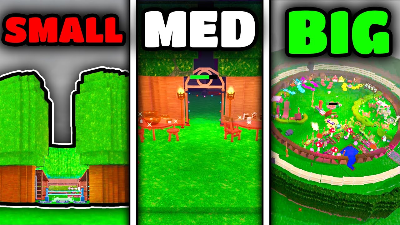 SMALL vs. MEDIUM vs. BIGGEST Base in 99 Nights!