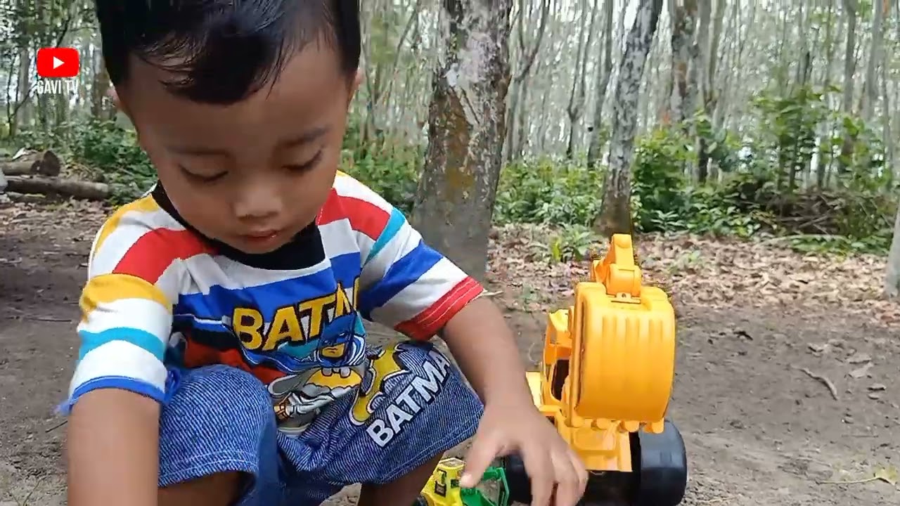 Bermain Loader Dan Dump Truk Episode 2 #fyp #viral #konten