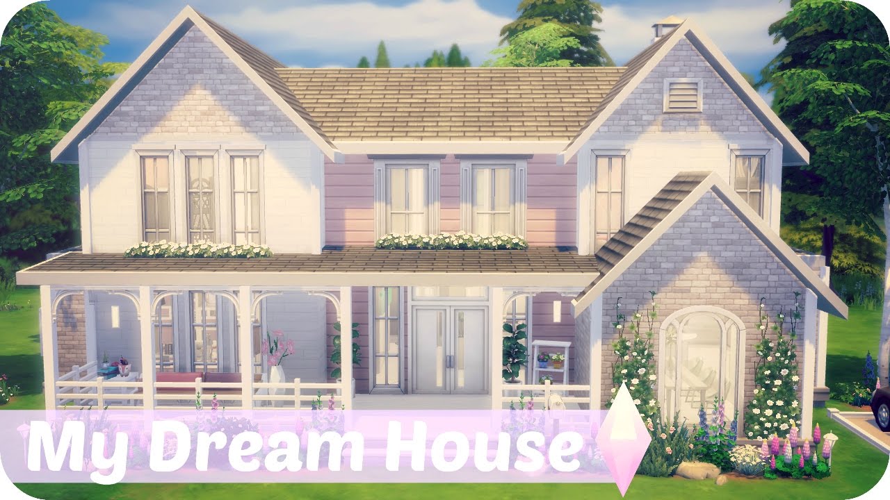Sims 4 Speed Build | My Dream House | 10K SUB SPECIAL ❤️