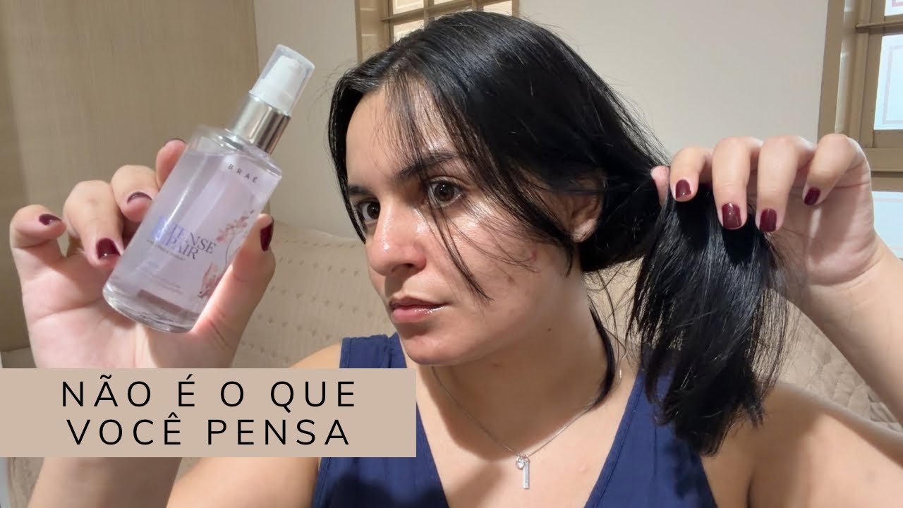 Braé Intense Repair | Óleo capilar realmente pode reparar o cabelo?