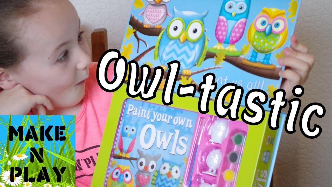 Owl-tastic!! paint your own owl