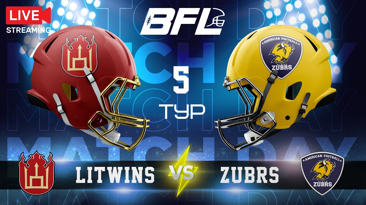 Litwins - Zubrs | Чемпионат Беларуси по Американскому Футболу - 5 тур