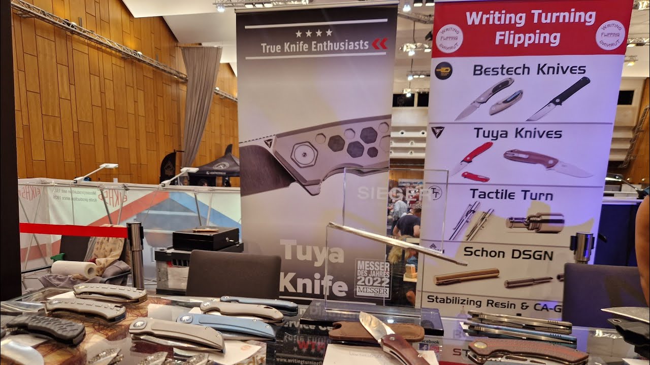 Knife 2023 Solingen / Writing Turning Flipping