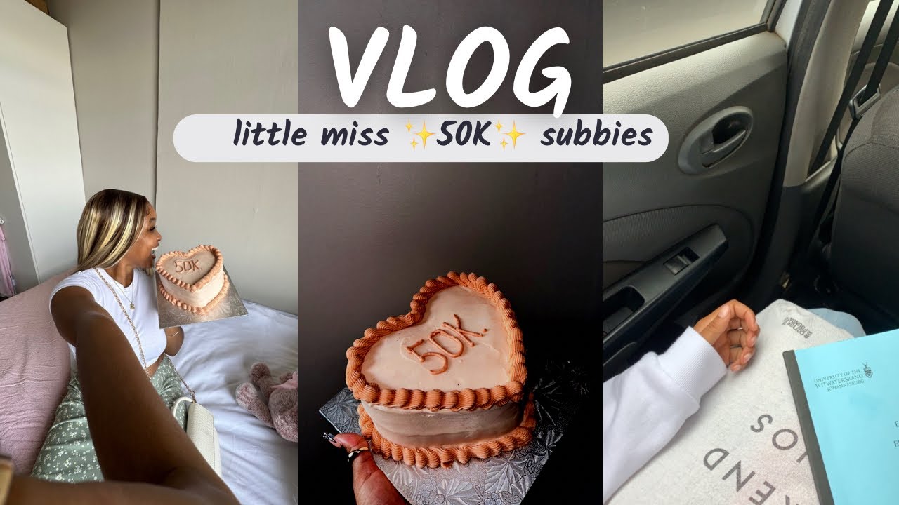#lifelately : celebrating 50k subbies, cleaning (a lot!), studying + many more