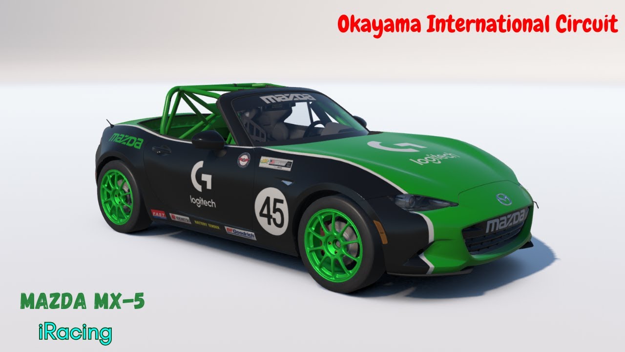 Trying to make out of D class alive  Global Mazda MX-5 Cup Okayama International Circuit iRacing PC
