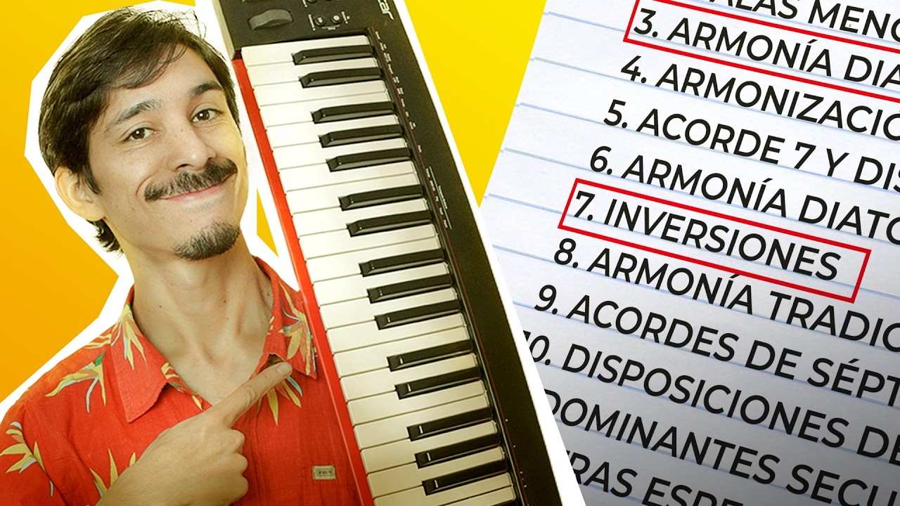 ARMONÍA MODERNA EN PIANO: Mega Guía
