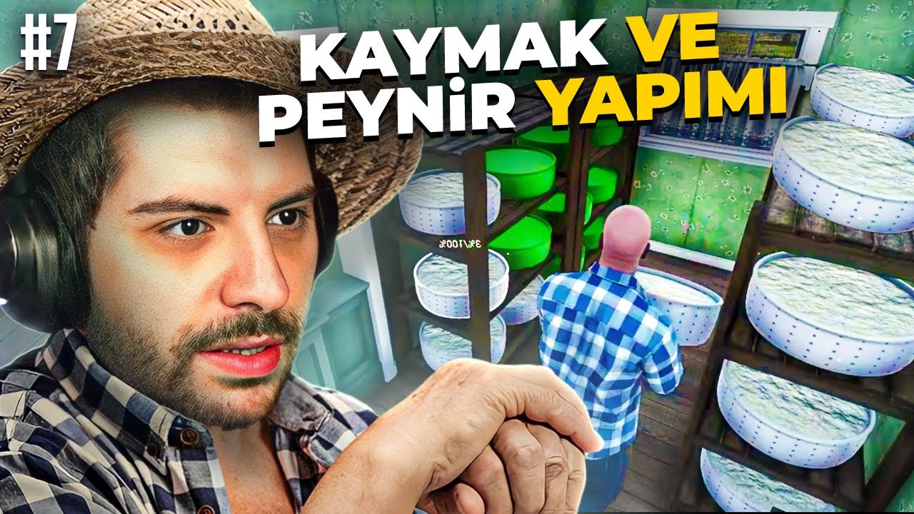 ÇİFTLİKTE İŞLER BÜYÜYOR: KAYMAK VE PEYNİR YAPIMINA BAŞLADIK!
