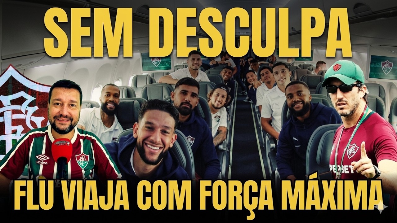 🚨FLU &Eacute; FAVORITO DO GRUPO! ESTREIA TEM QUE SER COM VIT&Oacute;RIA! FLU NUNCA PERDEU. VEJA QUEM VIAJOU!