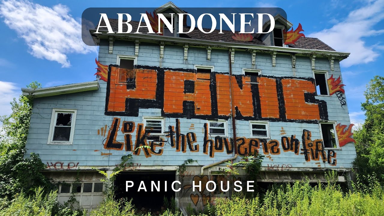 Abandoned House Panic House Abandoned, Roadside and Historic