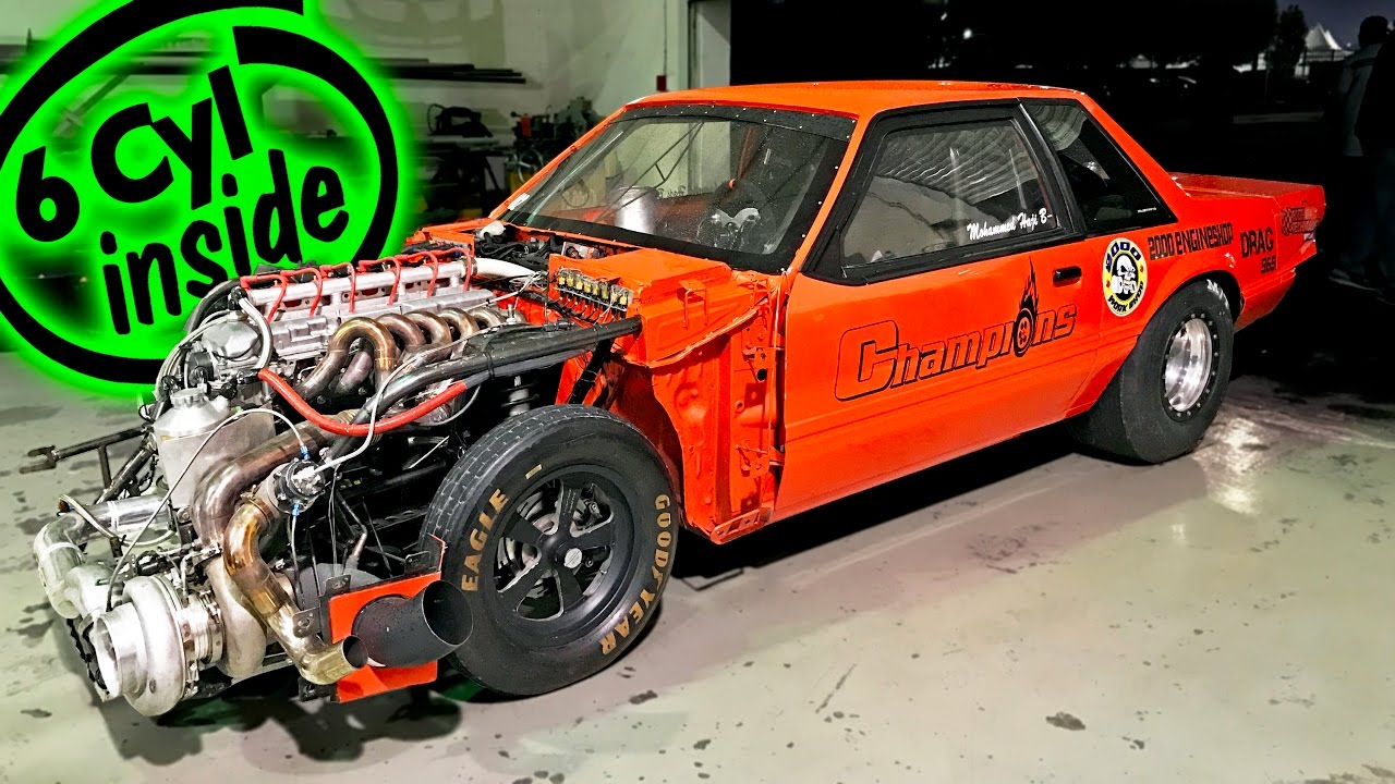 1,700 Horsepower 6-CYLINDER Mustang!