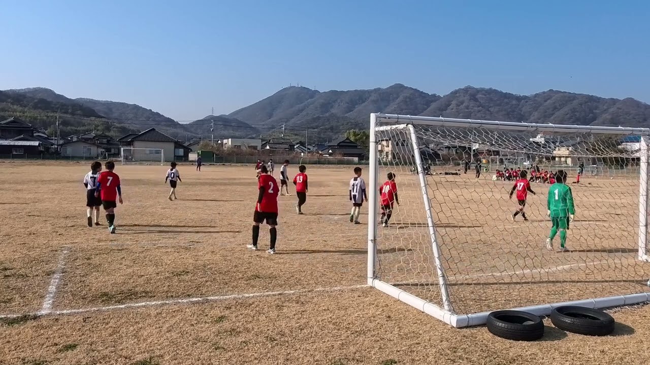 1月17日 U-12玉野JSC交流戦 第4試合 前半