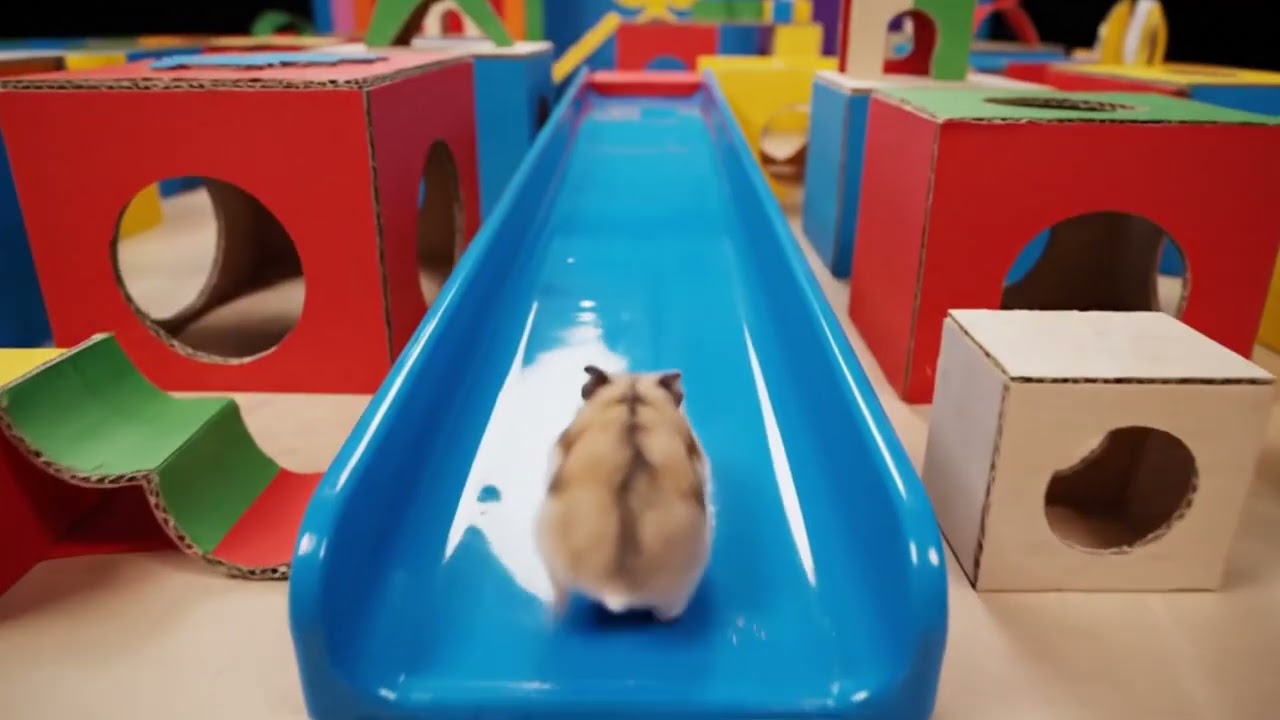 Hamster Escape Maze: He Cleared Every Zone and Earned His Prize!