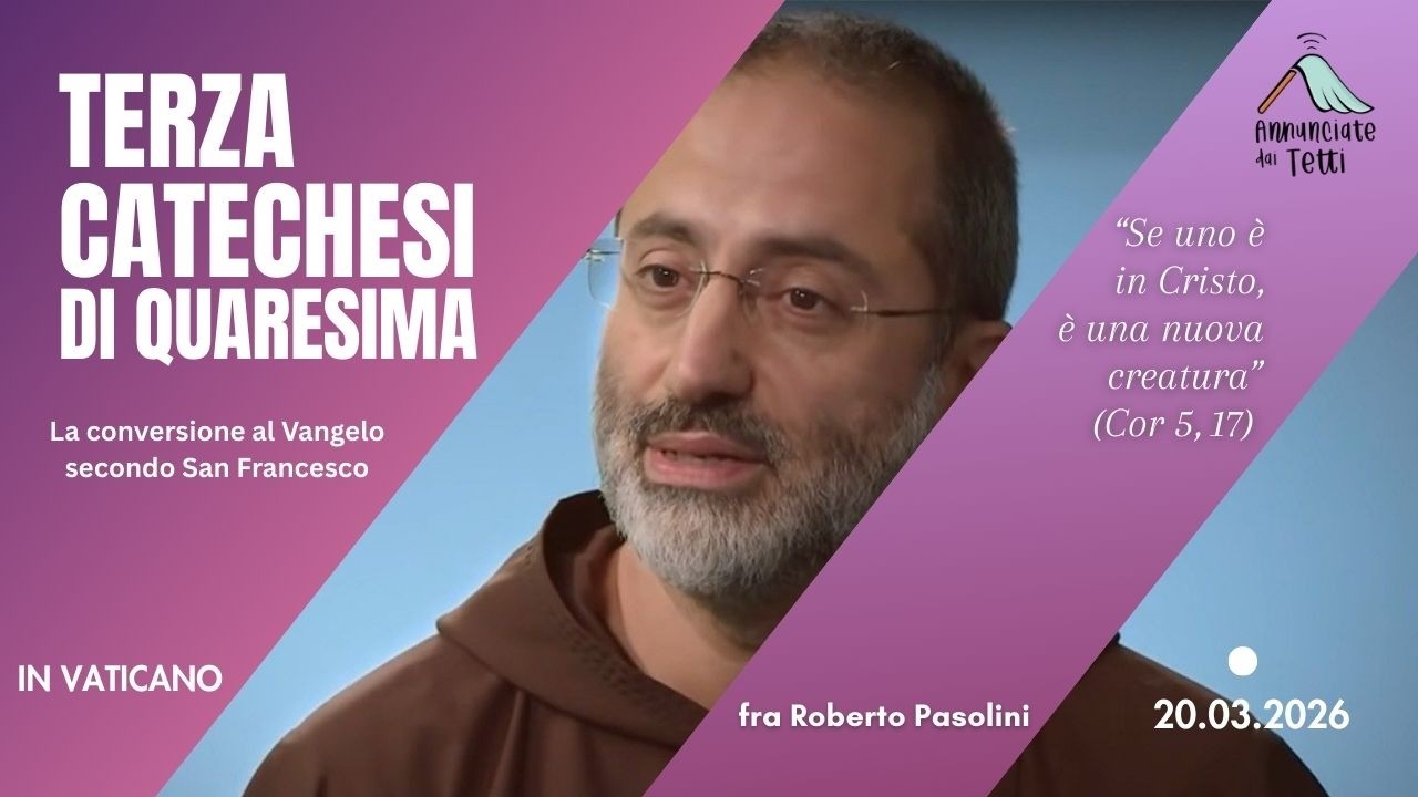 20.03.26 - TERZA PREDICA PER IL TEMPO DI QUARESIMA